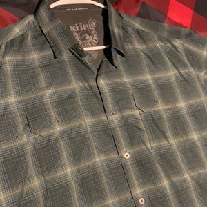 Kuhl size XL button up shirt